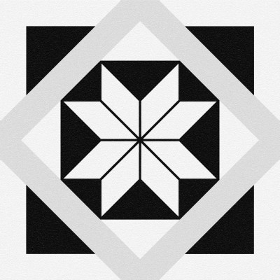 Stream керамогранит геометрия белый 29,8х29,8
