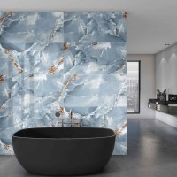 Керамогранит 60х120 Dazzle Onyx Aqua High Glossy Polished рект