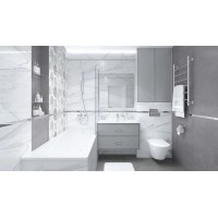 Декор керамический 20х50 Elegance 1 белый