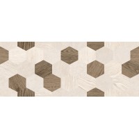 Плитка настенная  Betonhome бежевый мозаика 200х500х8