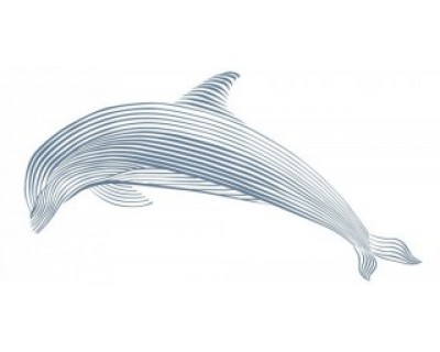 Декор Марис дельфин белый 30*60 см