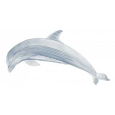 Декор Марис дельфин белый 30*60 см